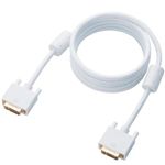 エレコム Mac向けDVI-Dデュアルリンクケーブル/ノーマルタイプ/2.0m/ホワイト CAC-APDVDL20WH