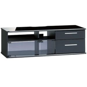 エレコム HDD設置TVラック/42V型/光沢ブラック PDR-WL1150BK