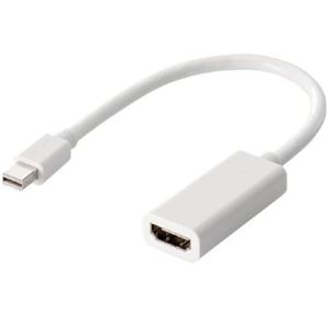 エレコム Mini DisplayPort-HDMI変換アダプタ/ホワイト AD-MDPHDMIWH