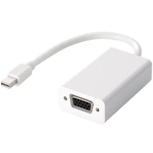 エレコム Mini DisplayPort-VGA変換アダプタ/ホワイト AD-MDPVGAWH