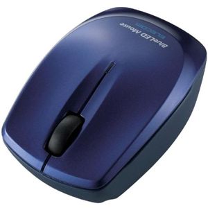 エレコム Bluetooth BlueLEDマウス/3ボタン/ブルー M-BL3BBBU