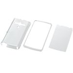 エレコム au REGZA Phone IS11T用 シェルカバー/液晶保護フィルム付き/クリア PA-TS11PVCR