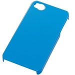 エレコム iPhone 4S用シェルカバー(液晶保護フィルム付)/ブルー PS-A11PVBU