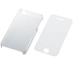 エレコム iPhone 4S用シェルカバー(液晶保護フィルム付)/クリア PS-A11PVCR