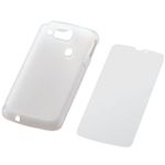 エレコム au AQUOS PHONE IS13SH用シリコンケース/液晶保護フィルム付/クリア PA-SH13SCCR