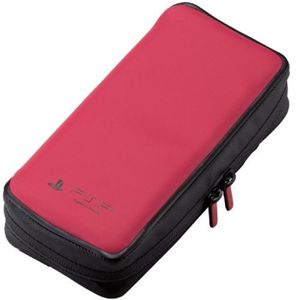 エレコム PSP-3000/2000/1000用 ポータブルゲームケース/レッド ZSB-GMPSP1RD