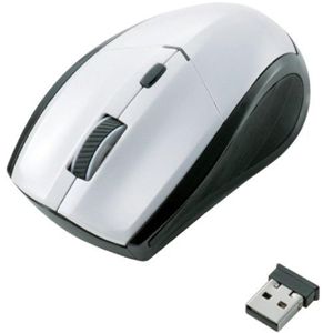 エレコム 3ボタン IR LEDマウス/ワイヤレス2.4GHz M-IR01DRWH