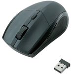 エレコム 5ボタン IR LEDマウス/ワイヤレス2.4GHz M-IR02DRBK