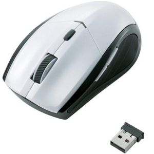 エレコム 5ボタン IR LEDマウス/ワイヤレス2.4GHz M-IR02DRWH