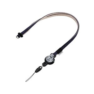 エレコム スマートフォン用「のびぃ?るストラップ」ブルー MPA-ST01BU