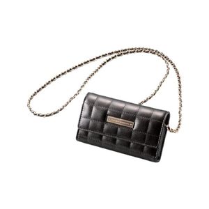 エレコム スマホ用ショルダーポーチ/汎用/ブラック P-01SPBK