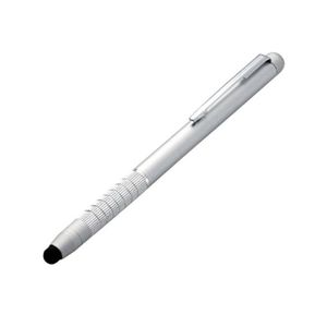 エレコム スレートPC用タッチペン/大/シルバー P-TPALSV