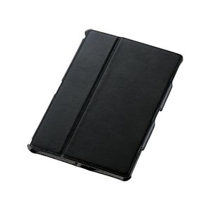 エレコム EeePad Transformer 2011/TF101/レザーカバー/フラップ付/ブラック TB-ASTFPLFBK