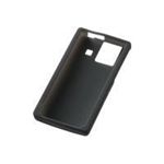 エレコム docomo SH-06D用シリコンケース 液晶保護フィルム付 ブラック PD-SH06SCBK