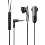 エレコム スマートフォン用 ステレオヘッドホンマイク/インナーイヤー/オープンエアー/ブラック EHP-SMIE110BK