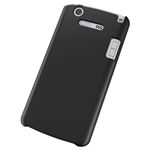 エレコム docomo MEDIAS X (N-07D)用 シェルカバー/液晶保護フィルム付/ブラック PD-NCM7PVBK