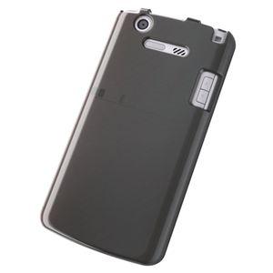 エレコム docomo MEDIAS X (N-07D)用 ソフトケース/液晶保護フィルム付/ブラック PD-NCM7UCBK