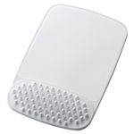 エレコム リストレスト一体型 気持ちいいマウスパッド(ソフトタイプ)/ホワイト MP-122WH