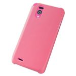 エレコム docomo Optimus it L-05D用 シェルカバー/液晶保護フィルム付/ピンク PD-L05PVPN