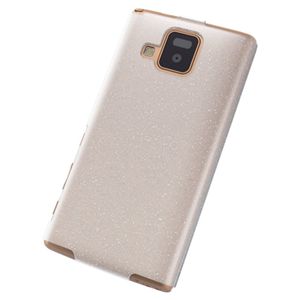 エレコム docomo ELUGA V P-06D用 シェルカバー/液晶保護フィルム付/ラメクリア PD-PA06PVBCR