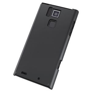エレコム docomo REGZA Phone(T-02D)/SoftBank ARROWS A 101F用 シェルカバー 液晶保護フィルム付 ブラック PM-T02PVBK