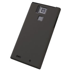 エレコム docomo REGZA Phone(T-02D)/SoftBank ARROWS A 101F用 シリコンケース 液晶保護フィルム付 ブラック PM-T02SCBK