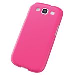 エレコム docomo GALAXY S3 SC-06D用 シェルカバー/液晶保護フィルム付/ピンク PD-SCS3PVPN