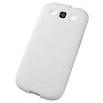 エレコム docomo GALAXY S3 SC-06D用 シリコンケース/液晶保護フィルム付/クリア PD-SCS3SCCR