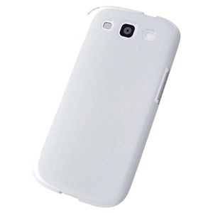 エレコム Galaxy S 3 SC-06D用ソフトケース 液晶保護フィルム付 ラメ クリア PD-SCS3UCBCR