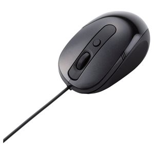 エレコム 3ボタン 光学式マウス/USB/小型サイズ/ブラック M-Y4AURBK