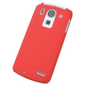 エレコム docomo ARROWS X F-10D用 シリコンケース/液晶保護フィルム付/レッド PD-F10SCRD
