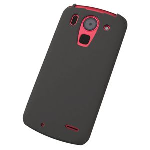 エレコム au ARROWS Z ISW13F用 シリコンケース/液晶保護フィルム付/ブラック PA-F13SCBK