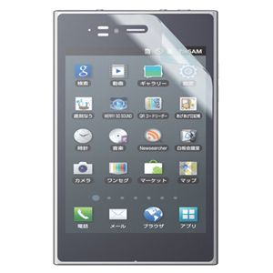 エレコム docomo Optimus Vu L-06D用保護フィルム 防指紋エアーレス マット PD-L06FLFA