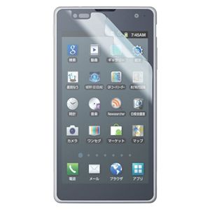 エレコム docomo Xperia GX SO-04D用保護フィルム 防指紋エアーレス マット PD-SOX8FLFA
