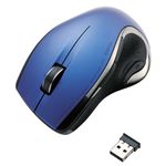 エレコム Touch&Goセンサー搭載 5ボタン ワイヤレス(2.4GHz)BlueLEDマウス/ブルー M-HS1DBBU