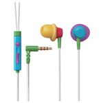 エレコム スマートフォン用 ステレオヘッドホンマイク(シリコンリング付)/密閉型/耳栓/ミックス EHP-CS3530MMX