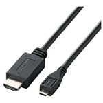 エレコム スマートフォン用 MHLケーブル/3.0m/ブラック MPA-MHLC30BK