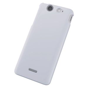 エレコム docomo Xperia SX SO-05D用 シェルカバー/液晶保護フィルム付/ホワイト PD-SOX9PVWH