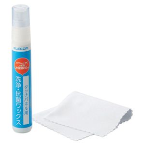 エレコム タブレットPC・スマートフォン タッチパネル用 洗浄/抗菌ワックス P-WX2