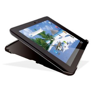 エレコム Panasonic ELUGA Live P-08D用 シェルカバー(フラップ)/液晶保護フィルム付/ブラック TBD-PAE08PVBK