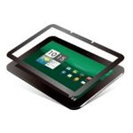 エレコム ICONA TAB A700用 気泡ゼロフィルム(スムースタッチ)/ブラック TB-ACA70AFLBS