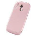 エレコム らくらくスマートフォン F-12D用シェルカバー 液晶保護フィルム付 ピンク PD-F12DPVPN