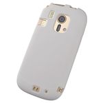 エレコム らくらくスマートフォン F-12D用シリコンケース 液晶保護フィルム付 クリア PD-F12DSCCR