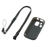 エレコム らくらくスマートフォン F-12D用スターティングセット ブラック PD-F12DSTBK