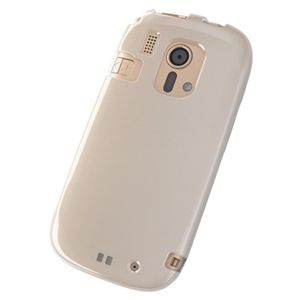 エレコム らくらくスマートフォン F-12D用ソフトケース 液晶保護フィルム付 クリア PD-F12DUCCR