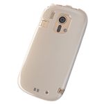 エレコム らくらくスマートフォン F-12D用ソフトケース 液晶保護フィルム付 クリア PD-F12DUCCR