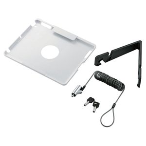 エレコム iPad2/iPad2012用 セキュリティーワイヤーロック/250mm～2000mm ESL-A12