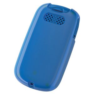 エレコム docomo キッズケータイ HW-01D用 ソフトケース/ブルー PD-HW01UCBU