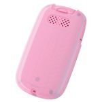 エレコム docomo キッズケータイ HW-01D用 ソフトケース/ピンク PD-HW01UCPN