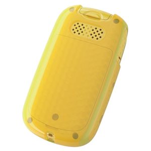 エレコム docomo キッズケータイ HW-01D用 ソフトケース/イエロー PD-HW01UCYL